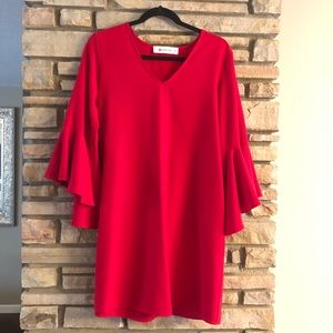 Impeccable Pig Red Dress, M